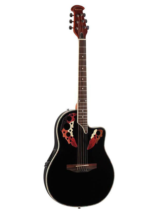 Электроакустическая гитара Martinez W-164P BK