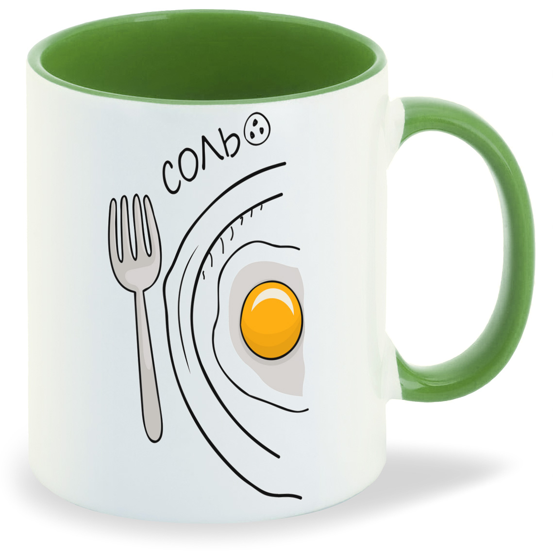 

Кружка CoolPodarok Сольесть пара, Сольесть пара