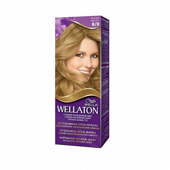 Краска для волос Wella Wellaton Песочный 8/0 the sandman песочный человек кн 9 милостивые