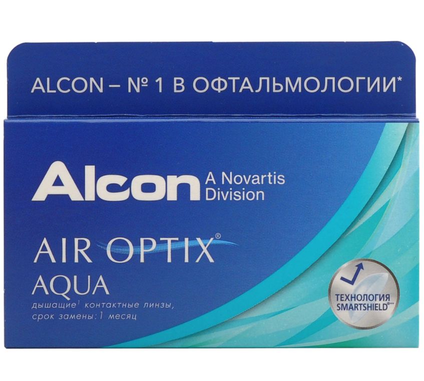 

Air Optix Aqua (6 линз) + One Step 360 мл.(8.6, -7.00), Aqua 6 линз + One Step