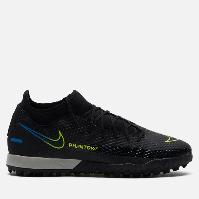 фото Кроссовки мужские nike phantom gt academy dynamic fit tf черные 43 eu