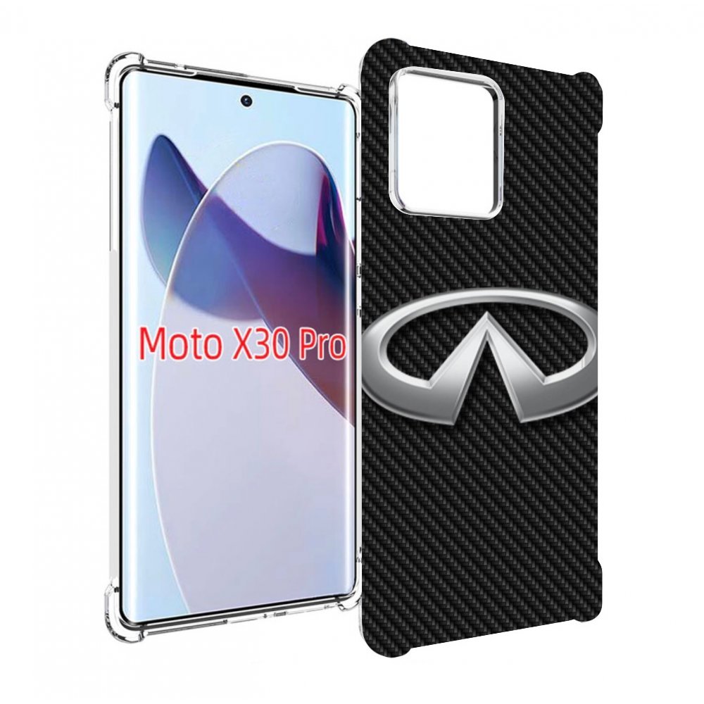 

Чехол MyPads infiniti-инфинити-2 мужской для Motorola Moto X30 Pro, Прозрачный, Tocco