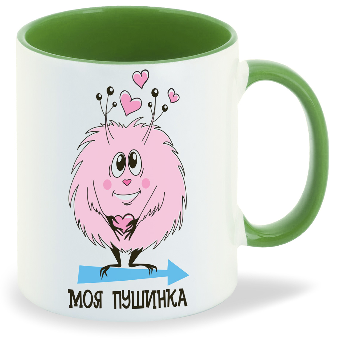 

Кружка CoolPodarok Моя пушинка есть пара, Моя пушинка есть пара