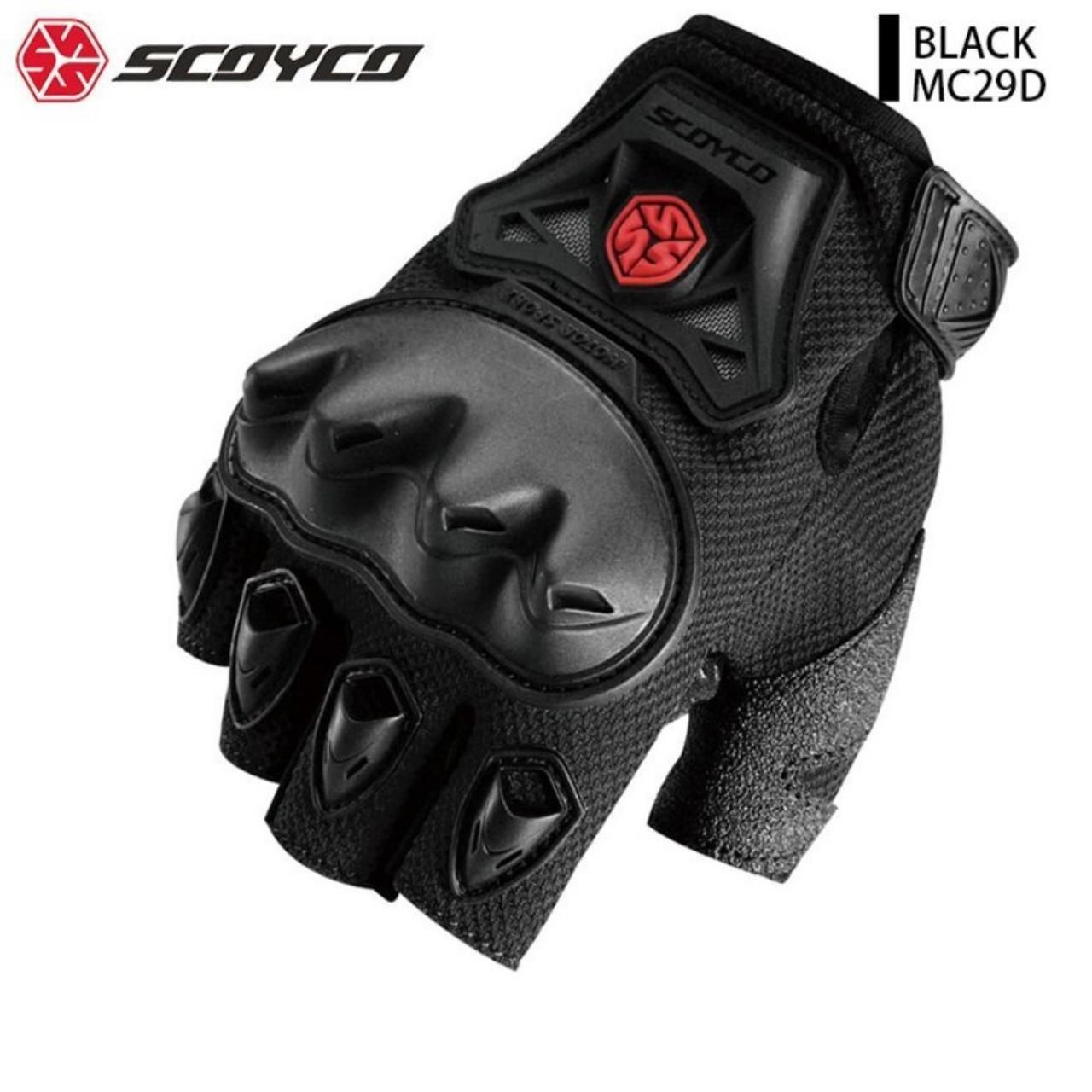 Мотоперчатки Scoyco MC29D Черный (БЕЗ ПАЛЬЦЕВ) M