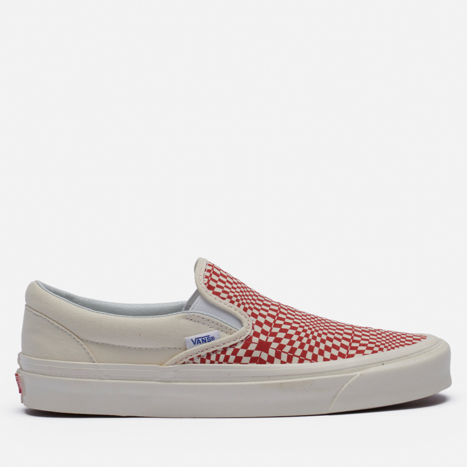 

Слипоны унисекс Vans Classic Slip-On 98 DX Anaheim Factory белые 36.5 EU, Classic Slip-On 98 DX Anaheim Factory