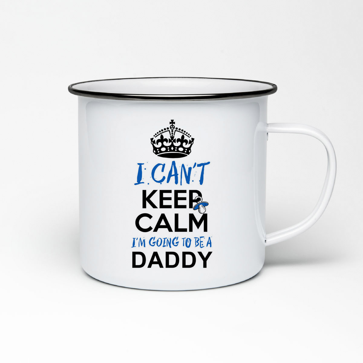 

Кружка металлическая CoolPodarok .Я не могу сохранять спокойствие. Я собираюсь быть папой