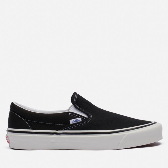 фото Слипоны унисекс vans classic slip-on 98 dx anaheim factory черные 42 eu