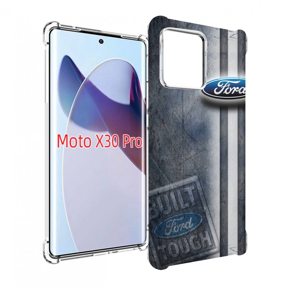 

Чехол MyPads ford форд 2 для Motorola Moto X30 Pro, Прозрачный, Tocco