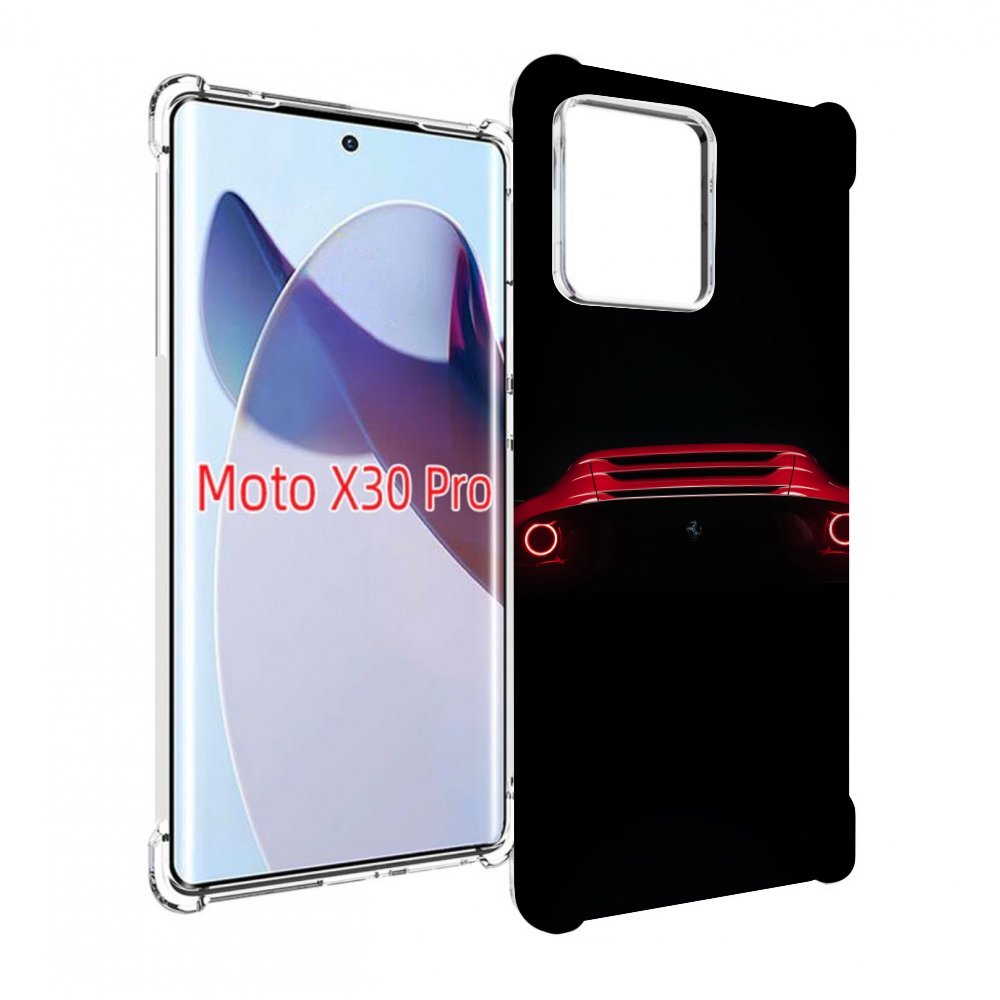 

Чехол MyPads ferrari феррари 1 для Motorola Moto X30 Pro, Прозрачный, Tocco
