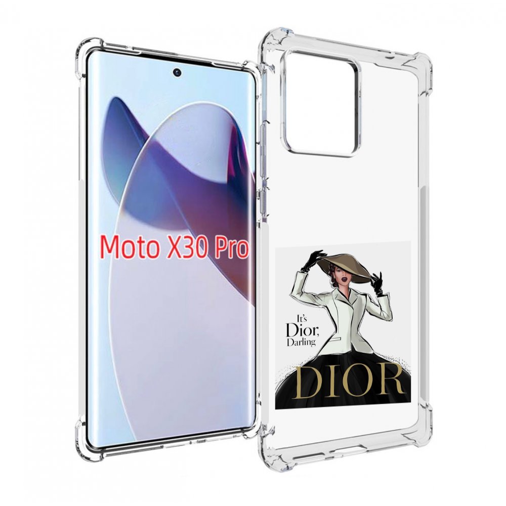 

Чехол MyPads drawings of sketches для Motorola Moto X30 Pro, Прозрачный, Tocco