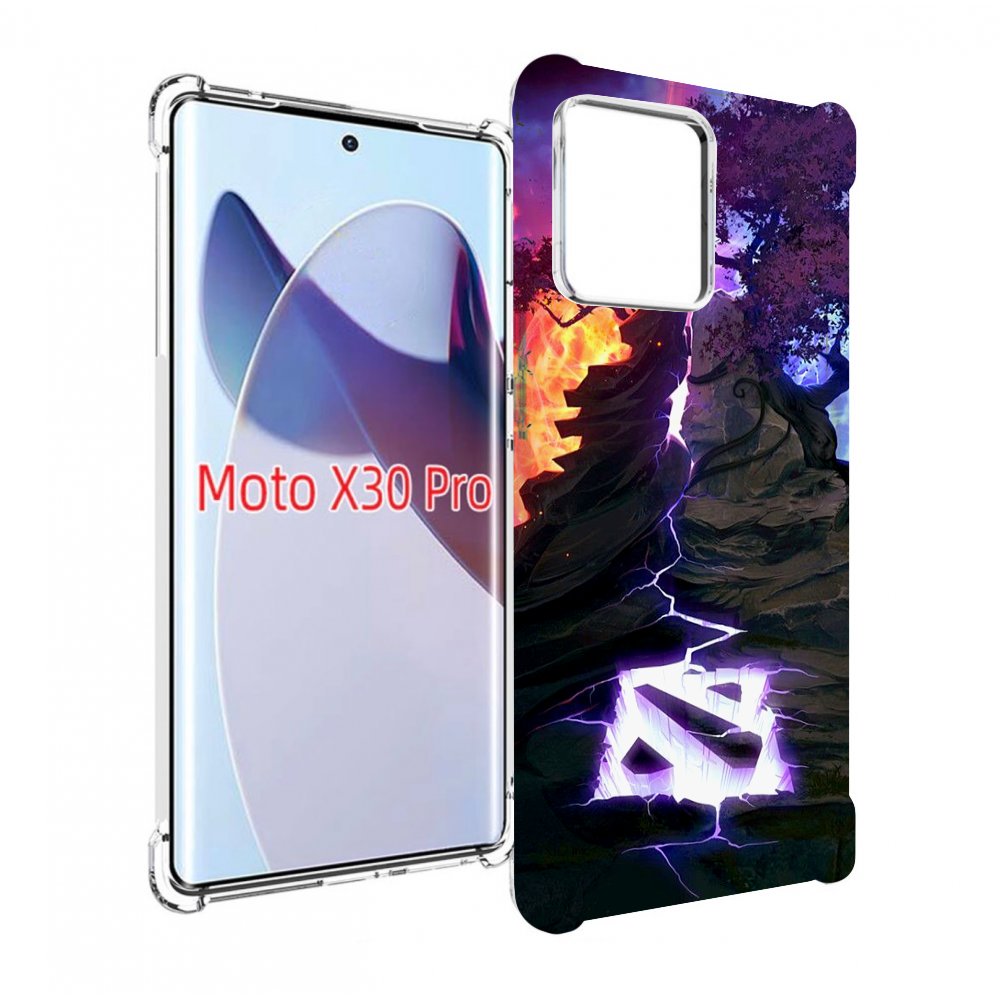 

Чехол MyPads dota 2 логотип для Motorola Moto X30 Pro, Прозрачный, Tocco
