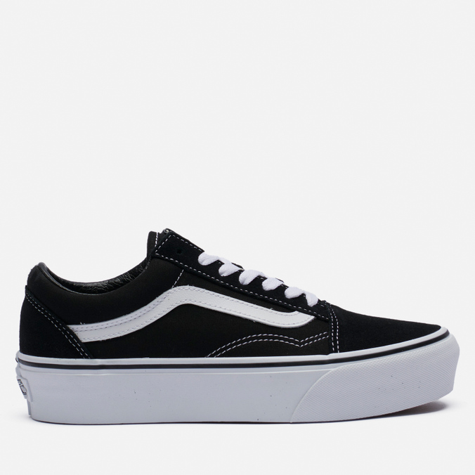 

Кеды унисекс Vans Old Skool Platform черные 36 EU, Old Skool Platform