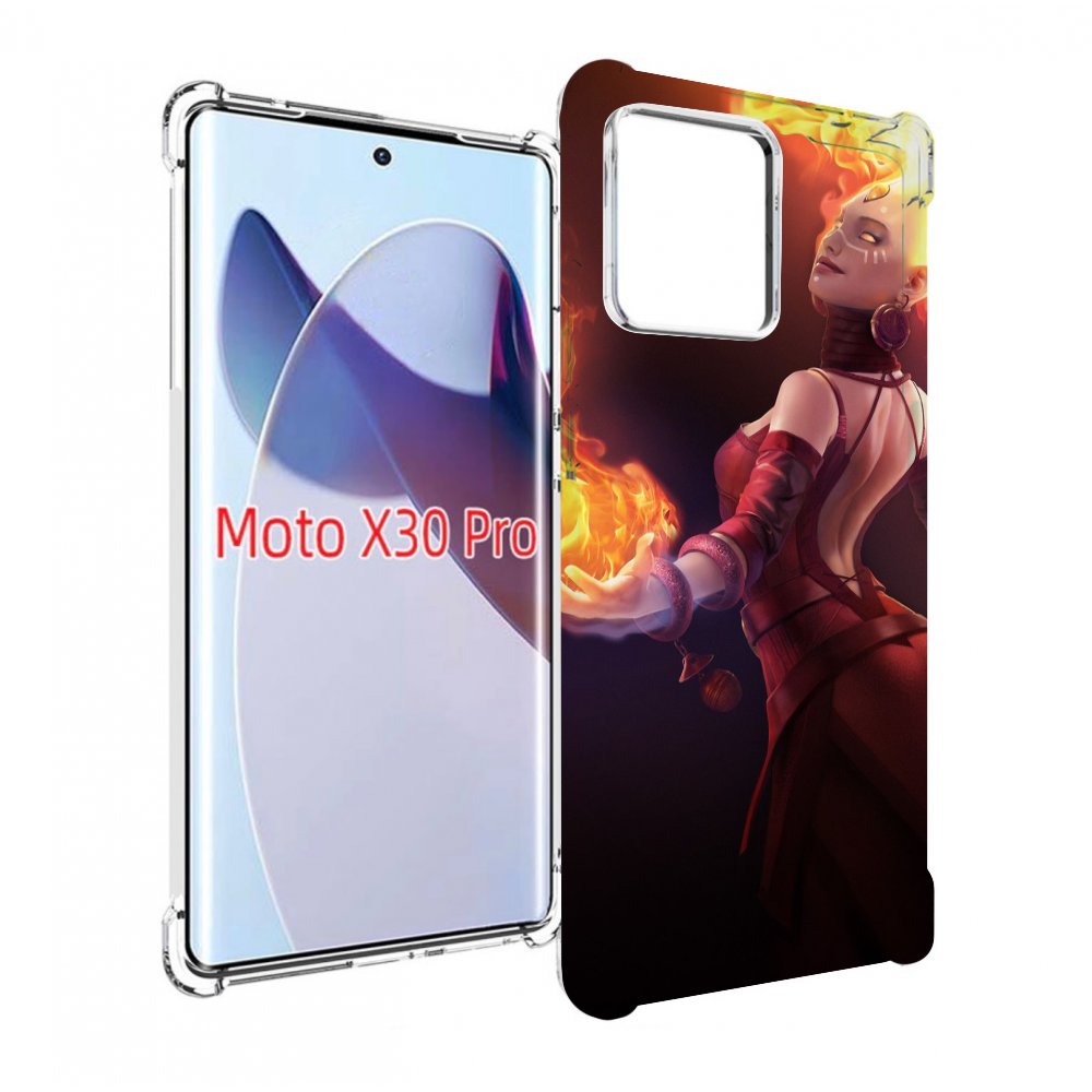 

Чехол MyPads dota 2 Lina для Motorola Moto X30 Pro, Прозрачный, Tocco