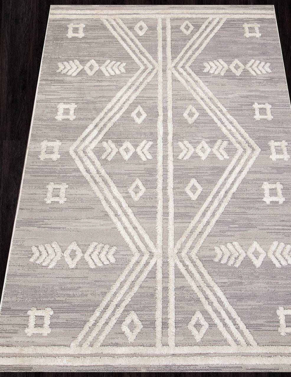 

Ковер SOHO 24029A GREY/L.GREY