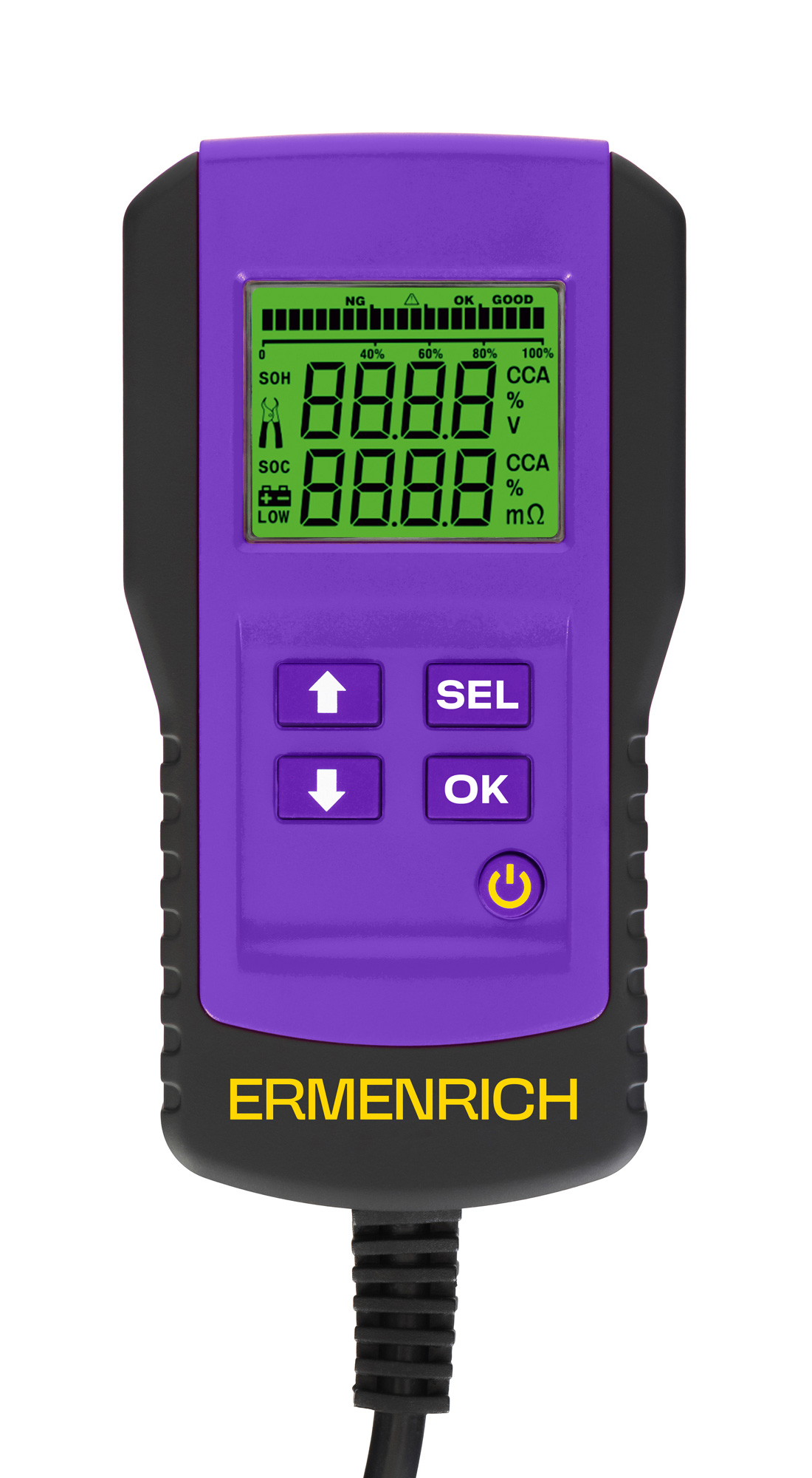 

Тестер аккумуляторный Ermenrich Zing AL45, AL45