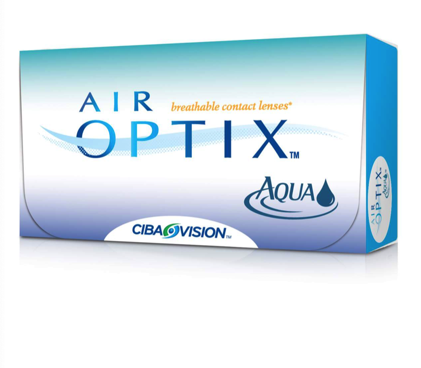 фото Air optix aqua (3 линзы) + renu 360 мл.(8.6, -9.00)
