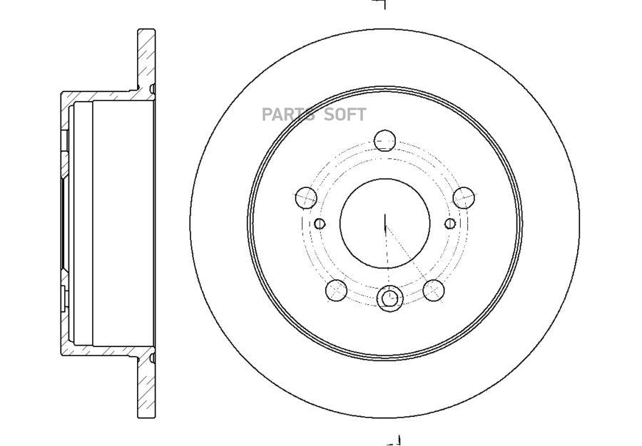 

G-BRAKE Диск тормозной G-brake GR-01444