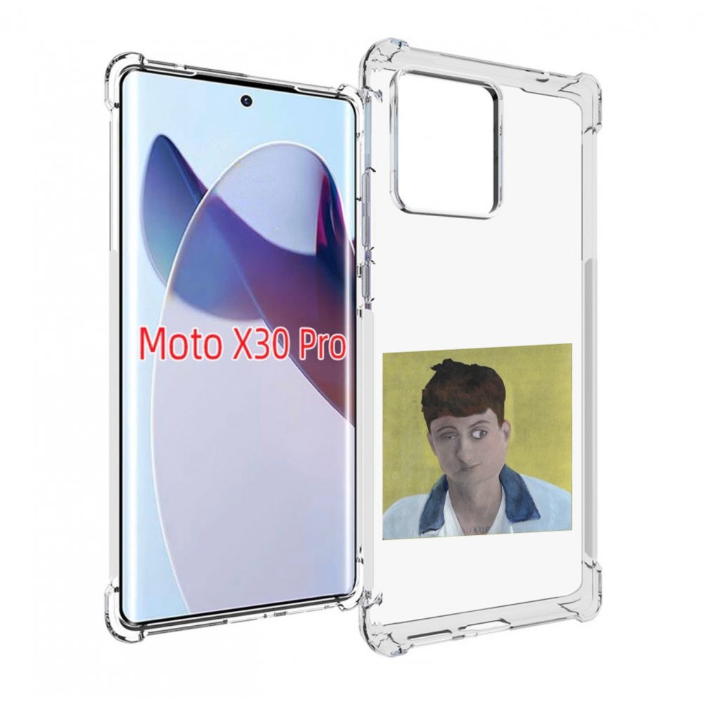 

Чехол MyPads Stay Ugly Boulevard Depo для Motorola Moto X30 Pro, Прозрачный, Tocco