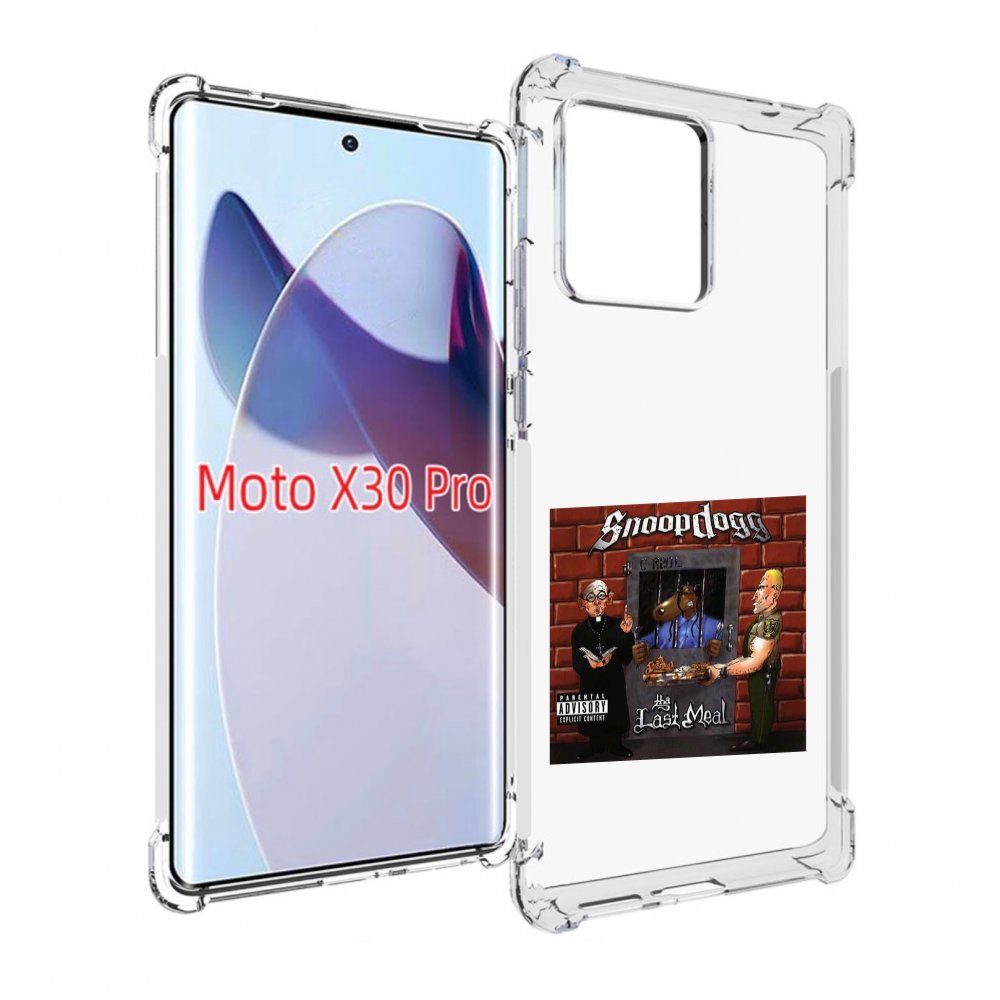 

Чехол MyPads Snoop Dogg THA LAST MEAL для Motorola Moto X30 Pro, Прозрачный, Tocco
