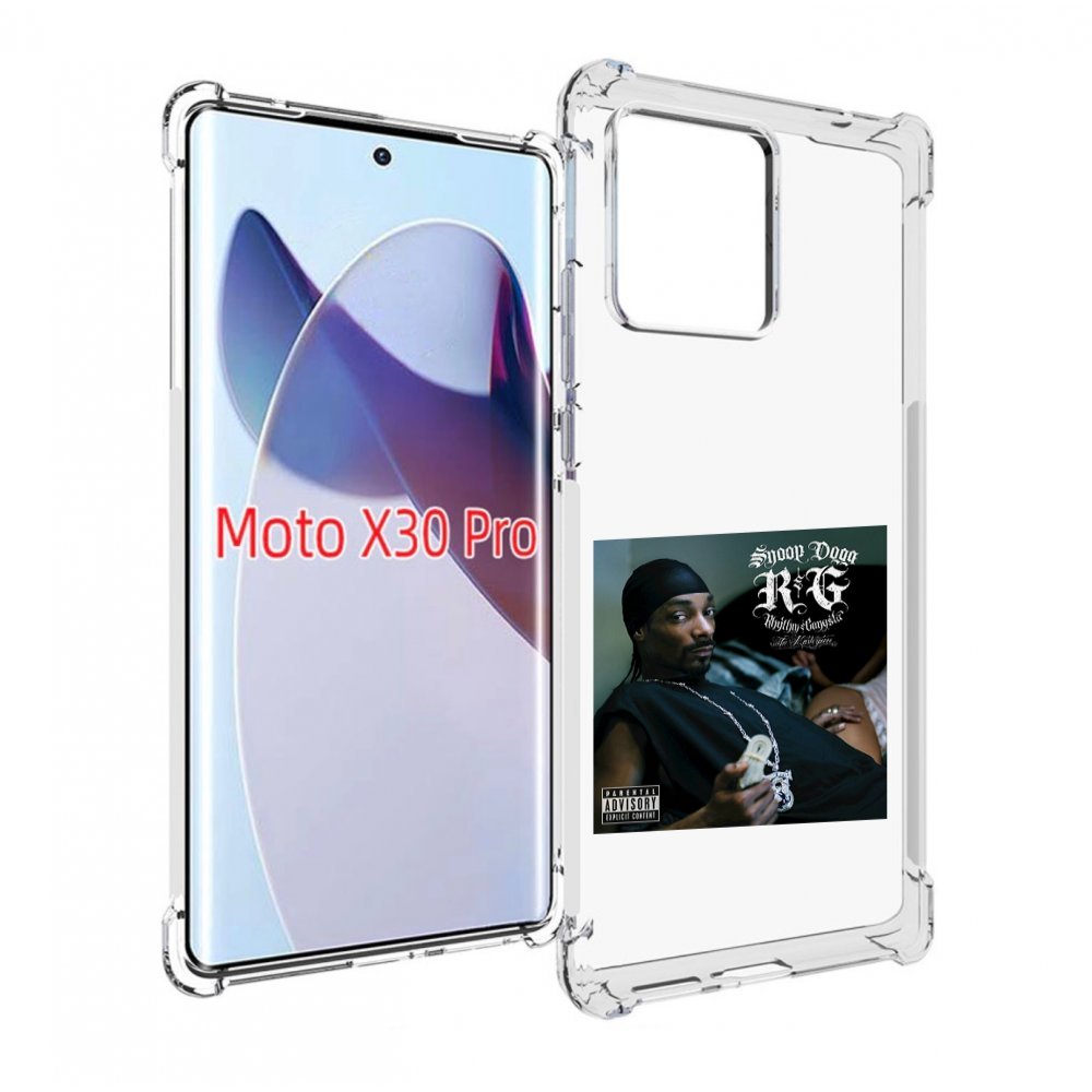 

Чехол MyPads Snoop Dogg R&G (RHYTHM & GANGSTA) для Motorola Moto X30 Pro, Прозрачный, Tocco