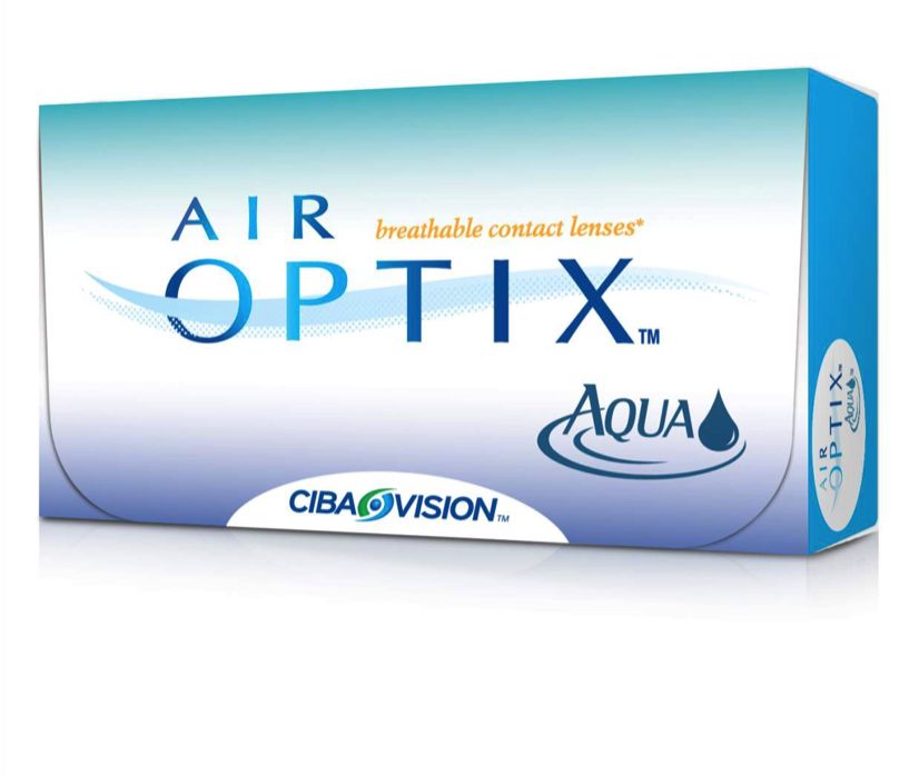 фото Air optix aqua (3 линзы) + renu 360 мл.(8.6, -4.50)