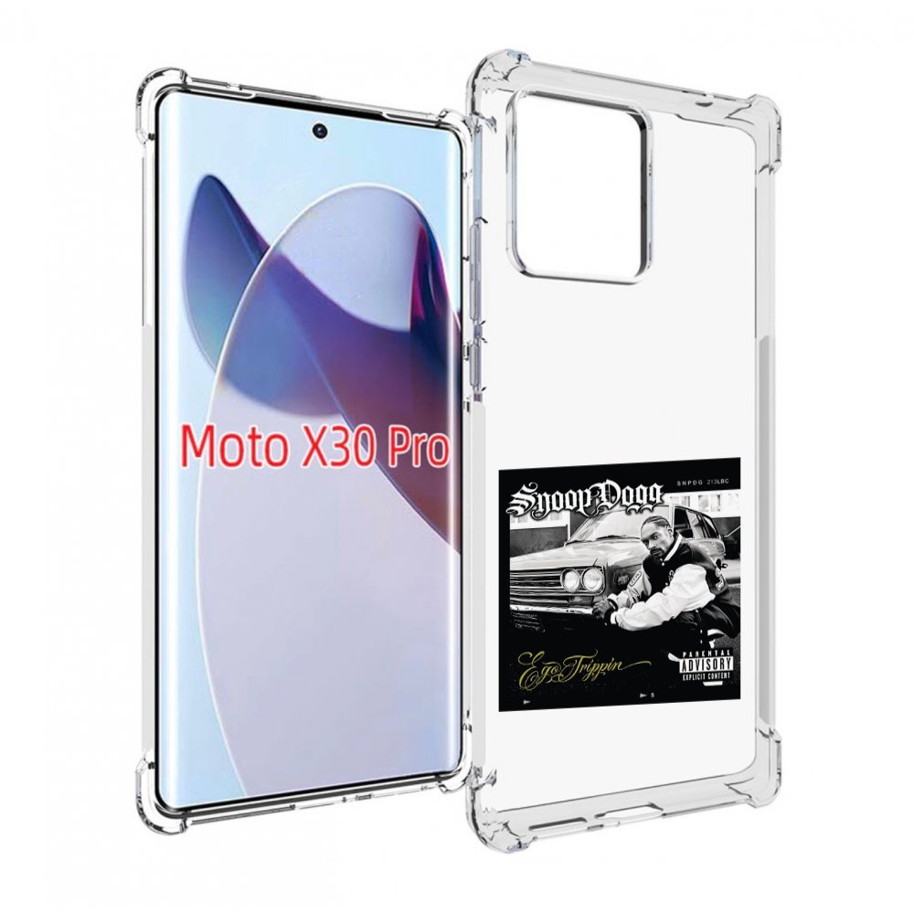 

Чехол MyPads Snoop Dogg EGO TRIPPIN’ для Motorola Moto X30 Pro, Прозрачный, Tocco
