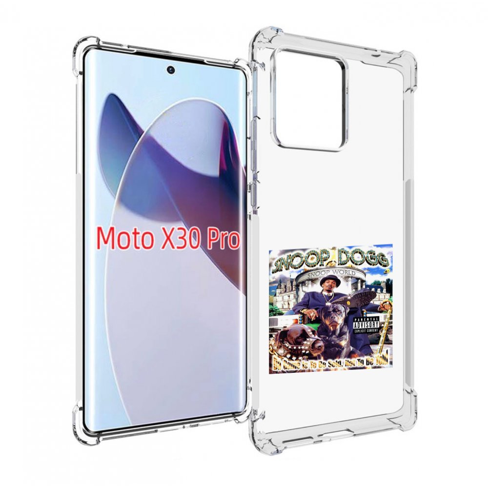 

Чехол MyPads Snoop Dogg DA GAME IS TO BE SOLD, NOT TO BE TOLD для Motorola Moto X30 Pro, Прозрачный, Tocco