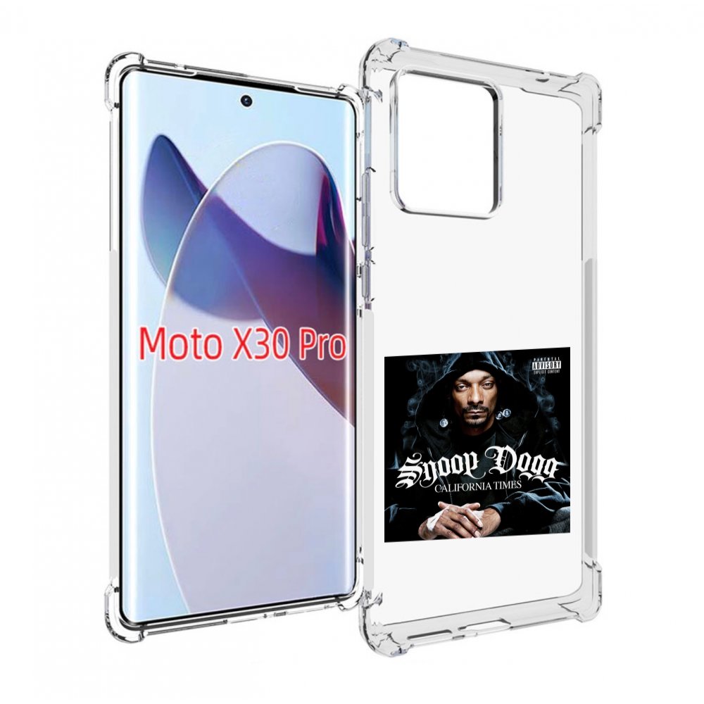 

Чехол MyPads Snoop Dogg CALIFORNIA TIMES для Motorola Moto X30 Pro, Прозрачный, Tocco