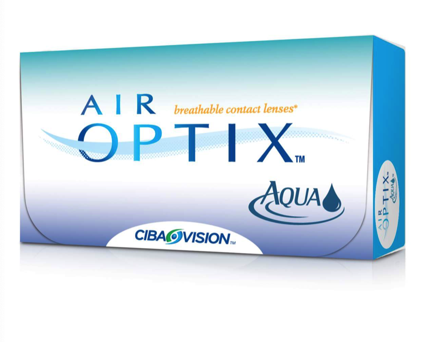 фото Air optix aqua (3 линзы) + renu 360 мл.(8.6, -3.25)