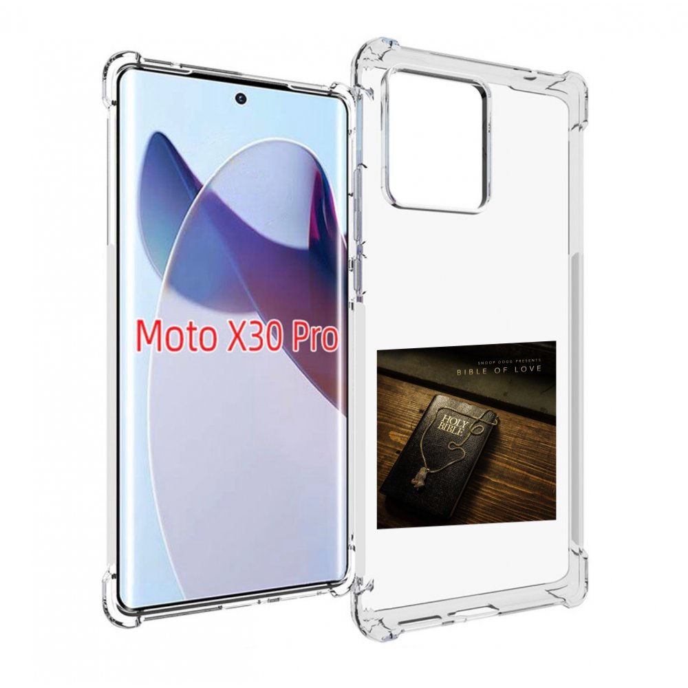 

Чехол MyPads Snoop Dogg BIBLE OF LOVE для Motorola Moto X30 Pro, Прозрачный, Tocco