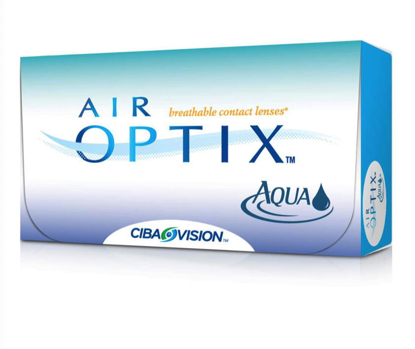 фото Air optix aqua (3 линзы) + renu 360 мл.(8.6, -1.75)