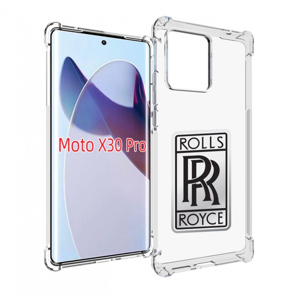 

Чехол MyPads Rolls-Royce мужской для Motorola Moto X30 Pro, Прозрачный, Tocco