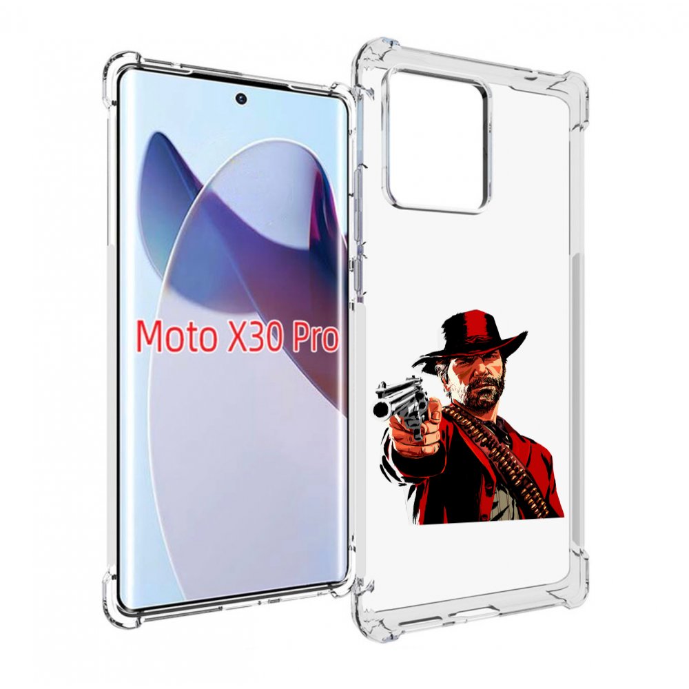 

Чехол MyPads Red-Dead-Redemption-2-РДР-2 для Motorola Moto X30 Pro, Прозрачный, Tocco