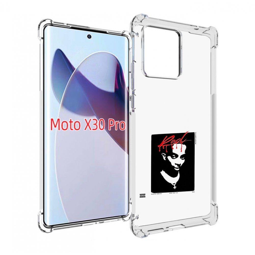 

Чехол MyPads Playboi Carti - Whole Lotta Red для Motorola Moto X30 Pro, Прозрачный, Tocco