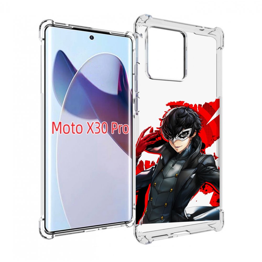 

Чехол MyPads Persona 5 для Motorola Moto X30 Pro, Прозрачный, Tocco