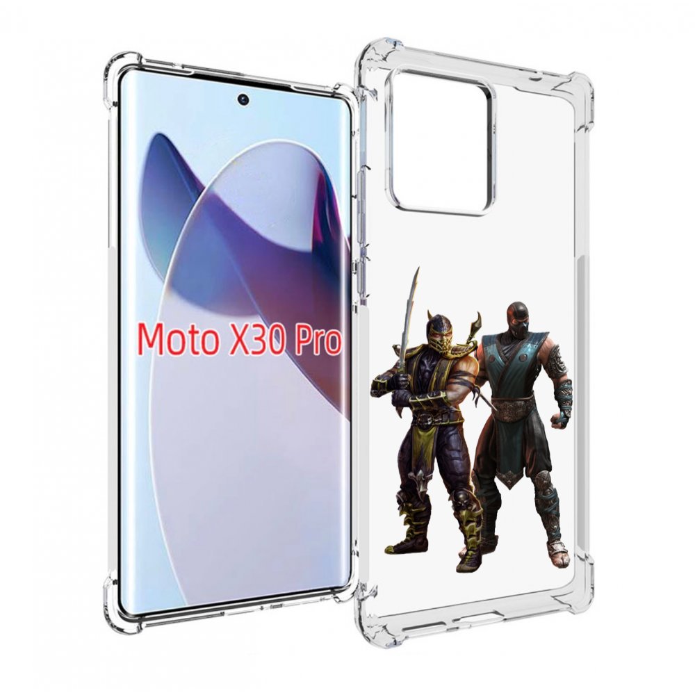 

Чехол MyPads Mortal-Kombat-1 для Motorola Moto X30 Pro, Прозрачный, Tocco