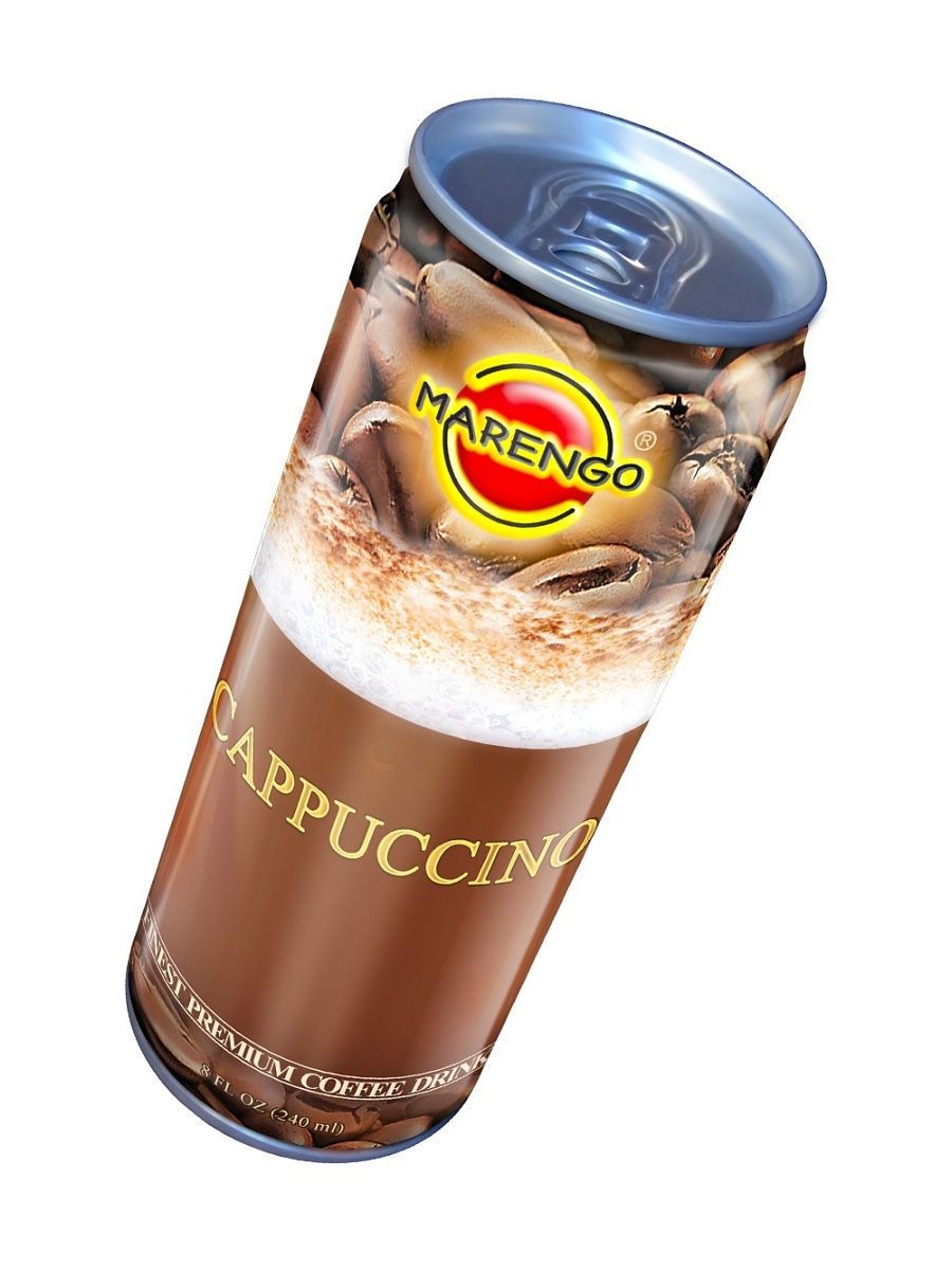 Кофейно-молочный напиток MARENGO Капучино 240 мл, 4 шт