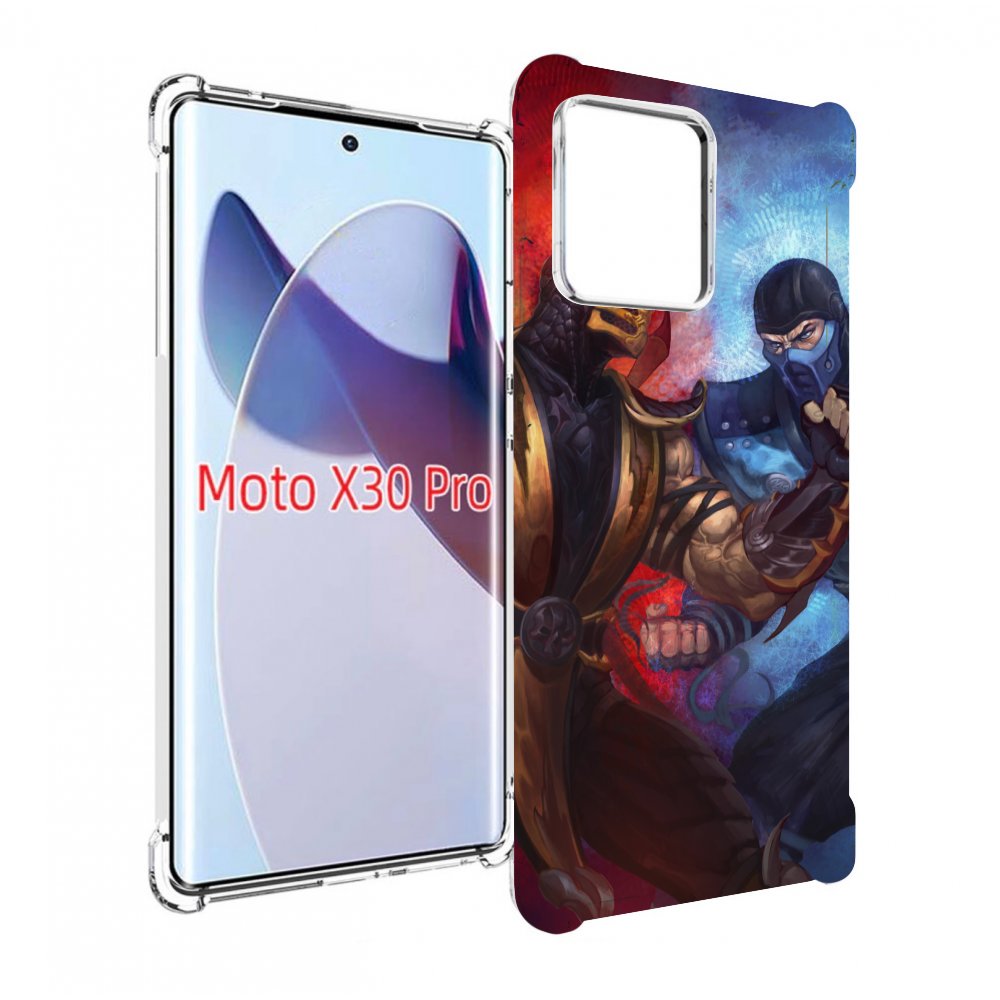 

Чехол MyPads Mortal Kombat art для Motorola Moto X30 Pro, Прозрачный, Tocco