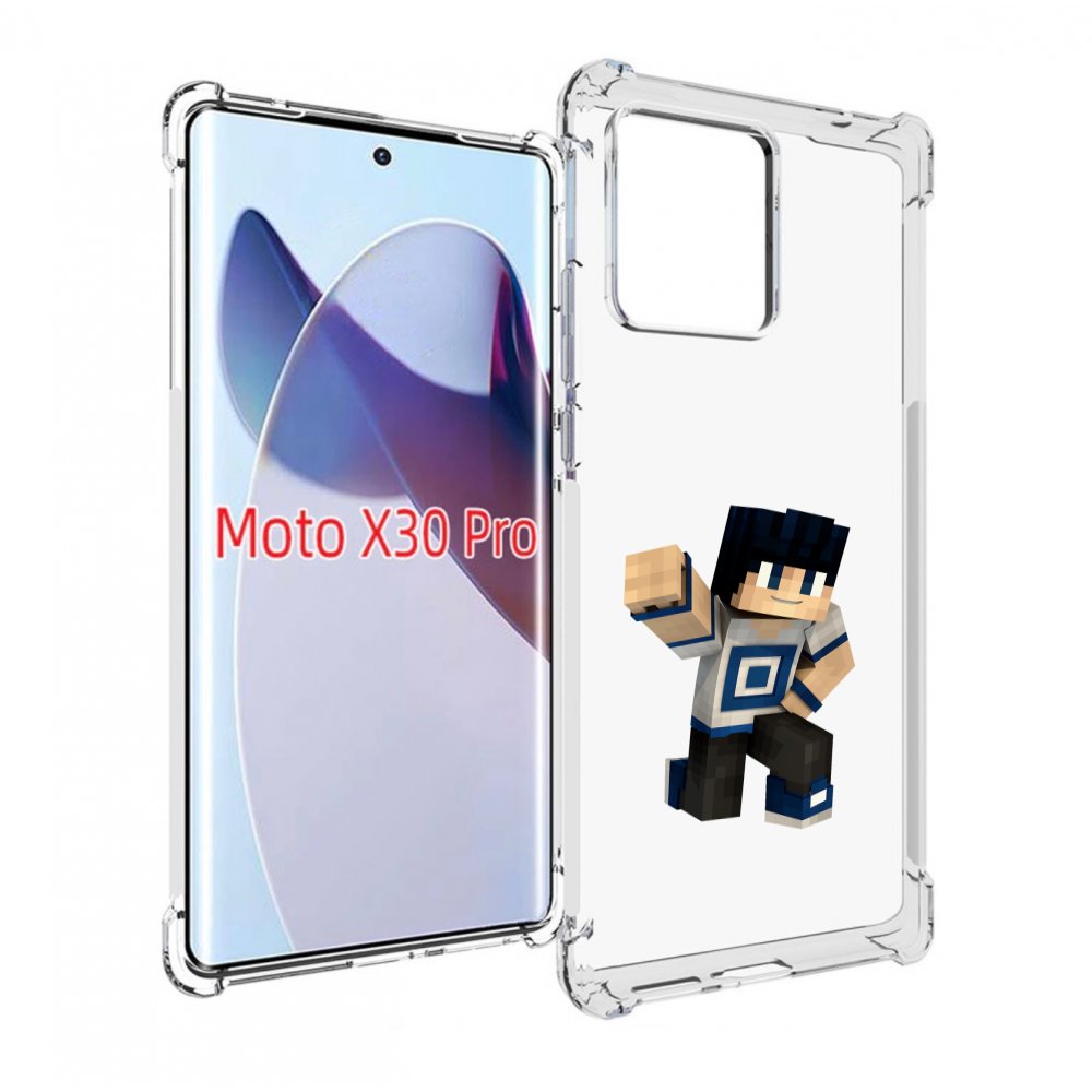 

Чехол MyPads Minecraft-1 для Motorola Moto X30 Pro, Прозрачный, Tocco