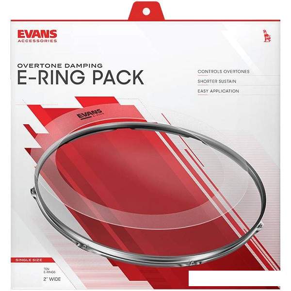 

Evans E18ER2 Набор демпфирующих колец для барабана, Белый