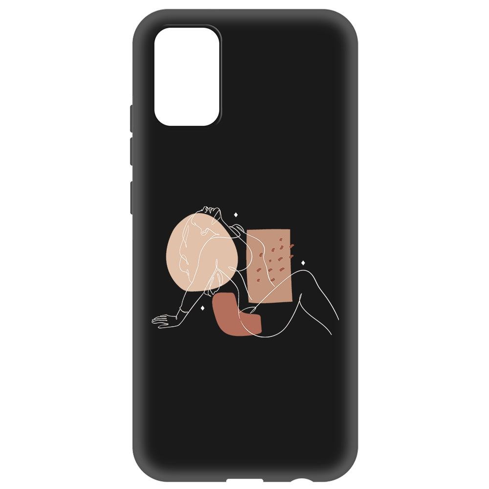 

Чехол-накладка Krutoff Soft Case Чувственность для Samsung Galaxy A02s (A025) черный