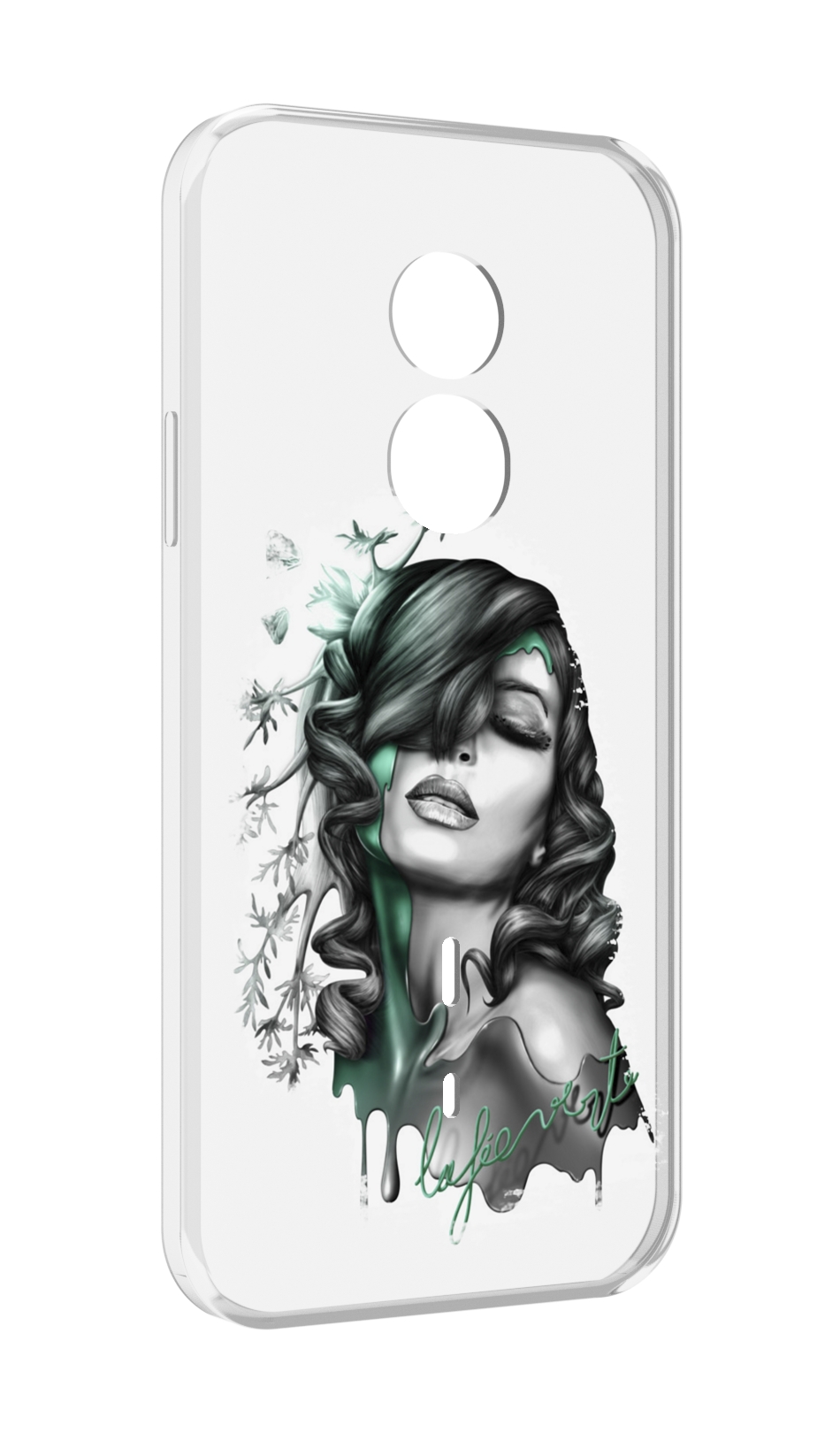

Чехол MyPads Девушка 2 для Doogee S51, Прозрачный, Tocco
