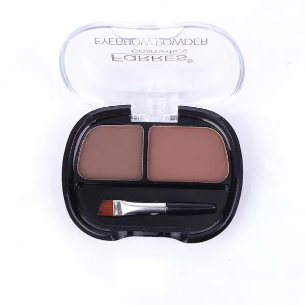 

Тени для бровей Farres cosmetic два цвета матовые 1095 тон 04, Коричневый