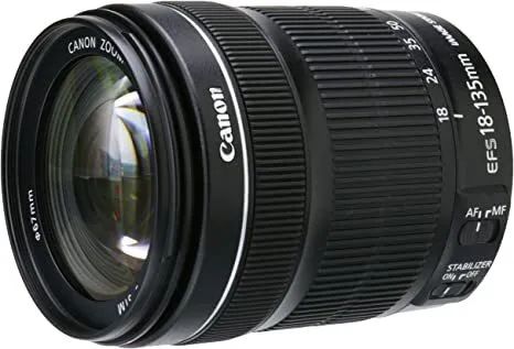 Объектив Canon EF-S 18-135mm f/3.5-5.6 IS STM черный