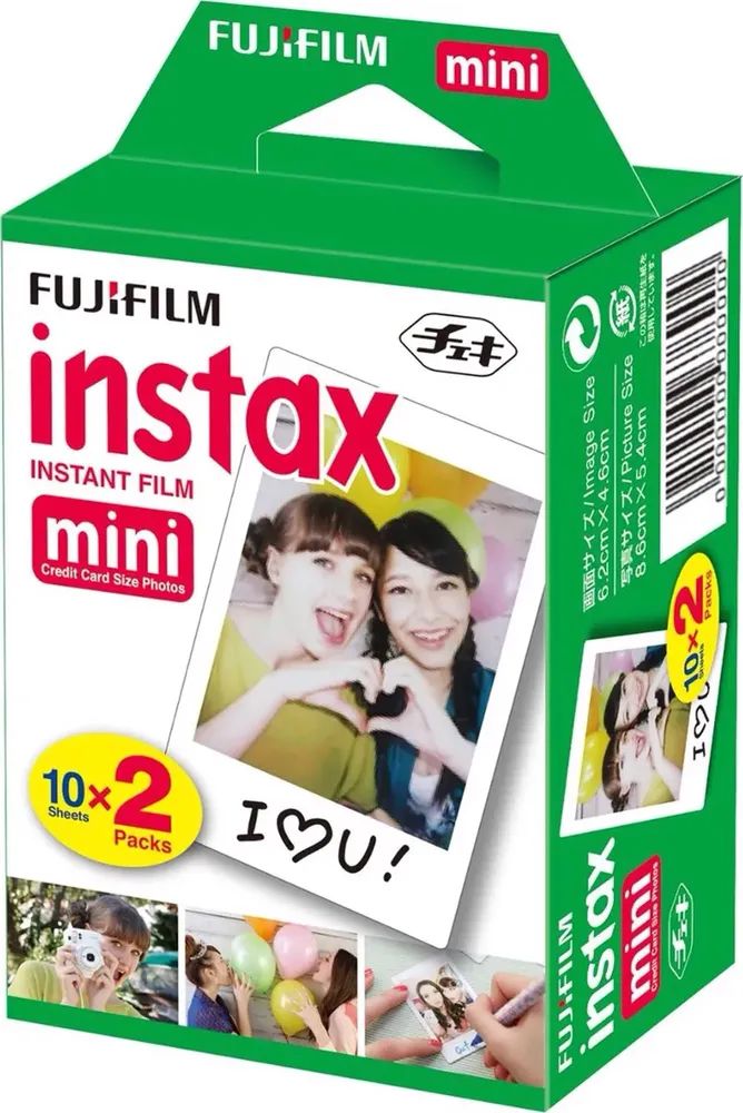 Картридж Fujifilm Instax Mini / Фотопленка Instax Mini, 20 снимков