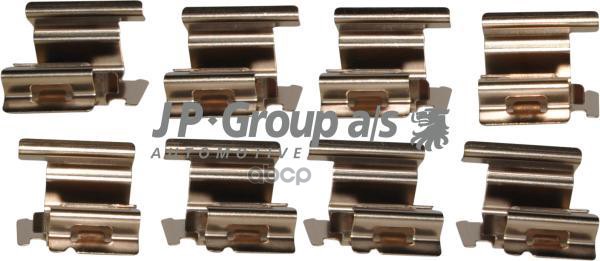

JP GROUP 1163750310 к-кт монтажный тормозных колодок 1шт