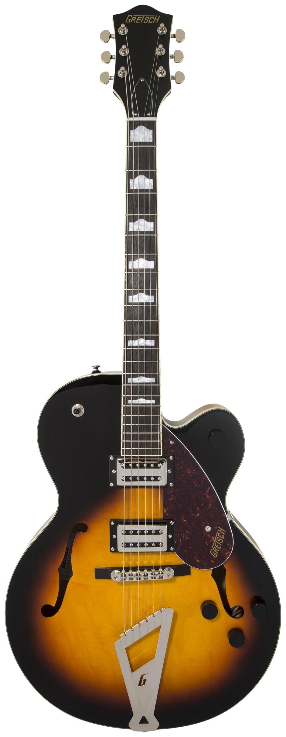 фото Гитара полуакустическая gretsch g2420 hlw sc abb