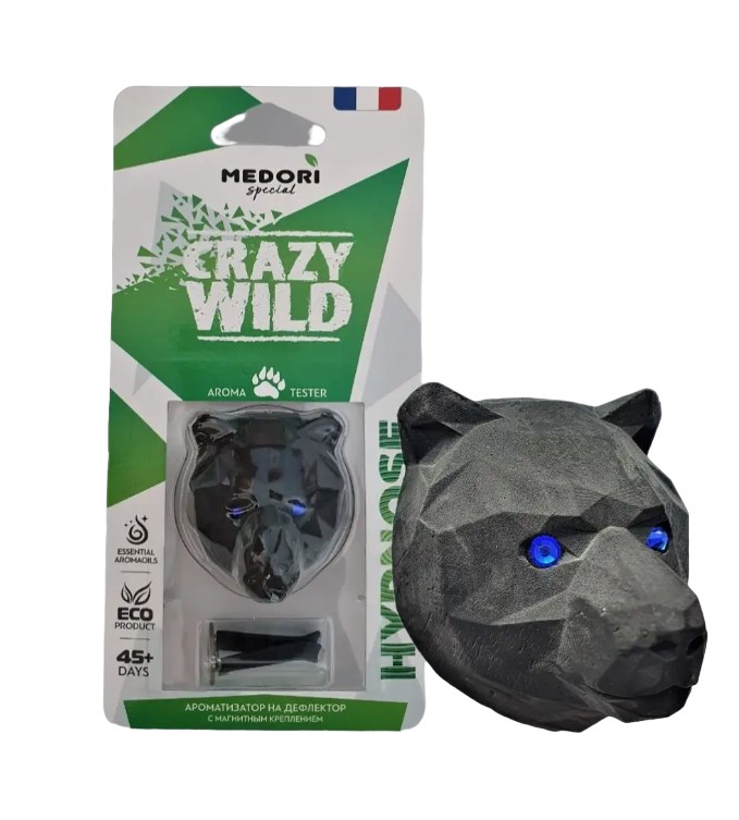 

Ароматизатор на дефлектор Medori BEAR 3D Hypnose (Гипноз) (TC-3043), Разноцветный