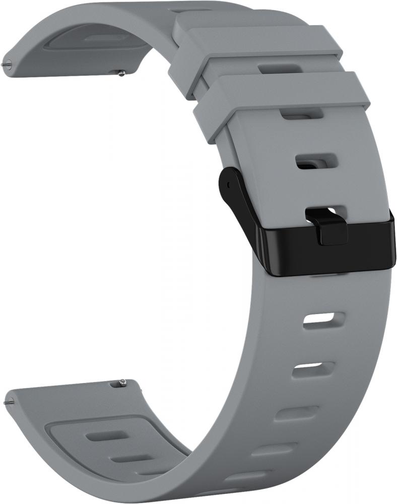 

Ремешок силиконовый GSMIN Blow 22 для Xiaomi Huami Amazfit / Amazfit 2 (Серый), Ремешок силиконовый GSMIN Blow 22 для Xiaomi Huami Amazfit / Amazfit 2