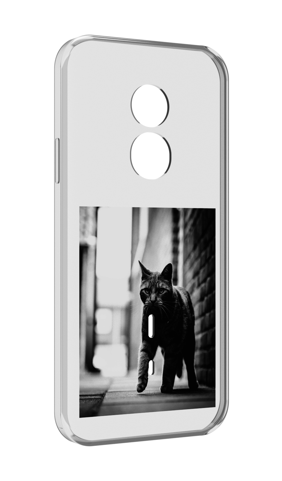 

Чехол MyPads Важный-кот для Doogee S51, Прозрачный, Tocco